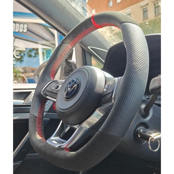 TAPIZADO DE VOLANTE PERSONALIZADO