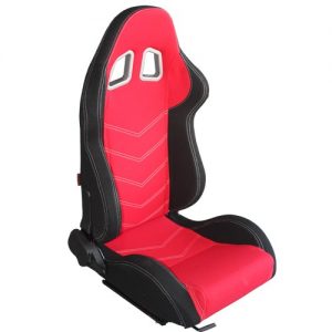 SEMIBAQUET TELA COLOR ROJO-NEGRO