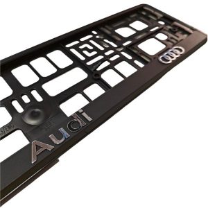 PORTAMATRICULAS AUDI CROMO