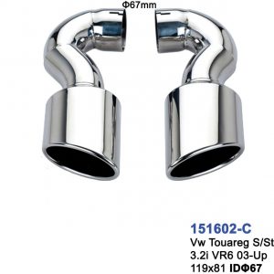 Colas escape VW Touareg Gasolina