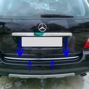 Embellecedor cromado Mercedes ML W164