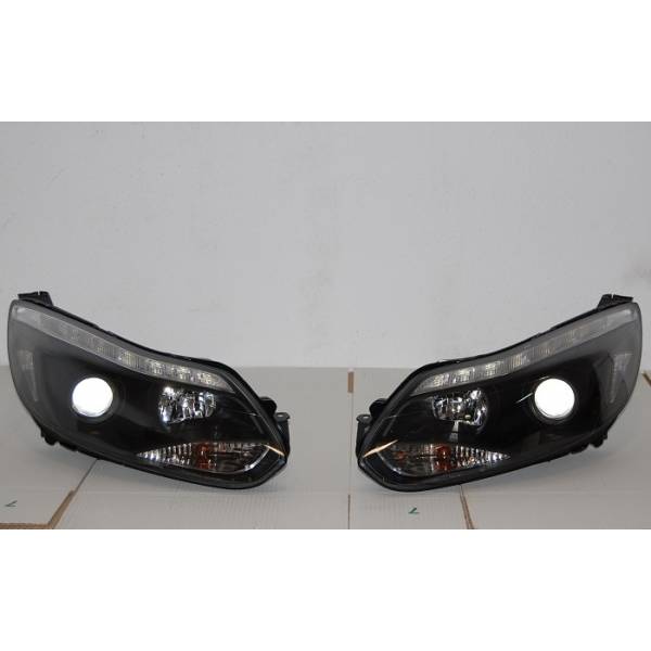 FAROS DELANTEROS FORD FOCUS 2011-2014 LUZ DIA - Imagen 3