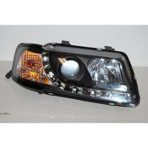 FAROS DELANTEROS LUZ DE DIA AUDI A3 '96-02 MOD.II BLACK