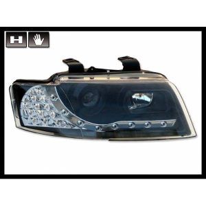 FAROS DELANTEROS LUZ DE DIA AUDI A4 '02 CABRIO BLACK
