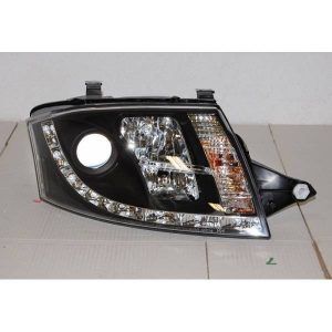 FAROS DELANTEROS LUZ DE DIA AUDI TT '98-05 8N BLACK