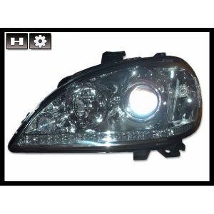 FAROS DELANTEROS LUZ DE DIA MERCEDES W163 '98/'02 CON ANTINIEBLA