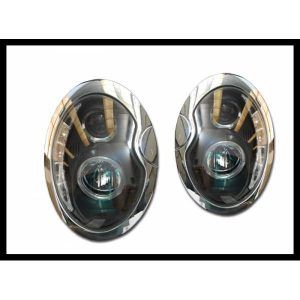 FAROS DELANTEROS LUZ DE DIA MINI R50 / R52 / R53 '01/'05 BLACK