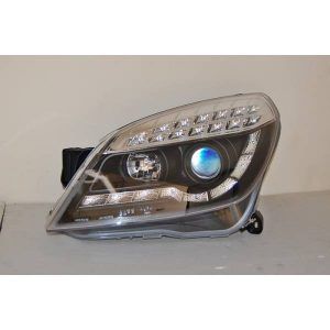 FAROS DELANTEROS LUZ DE DIA OPEL ASTRA H 3P. INT LED BLACK