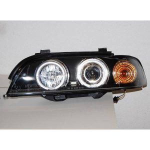 FAROS DELANTEROS OJOS DE ANGEL BMW E39 '95-03 BLACK