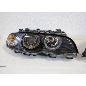 FAROS DELANTEROS OJOS DE ANGEL BMW E46 '99-02 2P. BLACK
