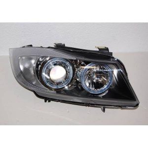FAROS DELANTEROS OJOS DE ANGEL BMW E90 / E91 '05 BLACK ELEC