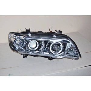 FAROS DELANTEROS OJOS DE ANGEL BMW X5 '01
