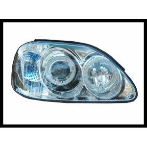 FAROS DELANTEROS OJOS DE ANGEL HONDA CIVIC '96