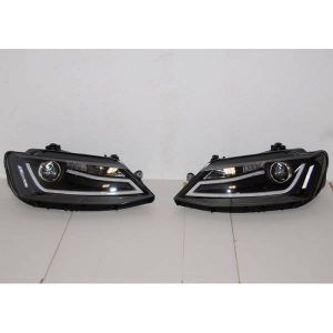 FAROS DELANTEROS VOLKSWAGEN JETTA 11 LUZ DIA BLACK