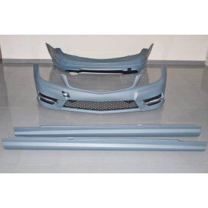 KIT DE CARROCERÍA MERCEDES W204 4P 2011-2013 LOOK AMG 1 SALIDA