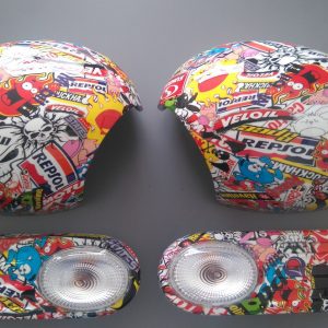 Kit retrovisores+intermitentes Mini 06-12