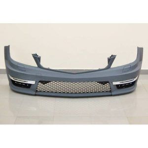 PARAGOLPES DELANTERO MERCEDES W204 COUPE / 4 PUERTAS 11-13 AMG LOOK C63 SIN SENSORES