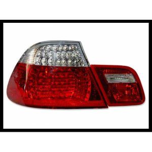 PILOTOS TRASEROS BMW E46 2P 2003-2005 RED LED