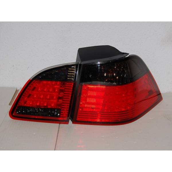 PILOTOS TRASEROS BMW E61 LED, RED/BLACK - Imagen 2