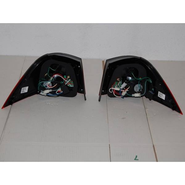 PILOTOS TRASEROS BMW E61 LED, RED/BLACK - Imagen 4