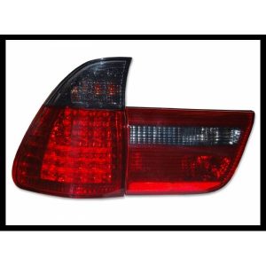 PILOTOS TRASEROS BMW X5 00-03RED SMOKED LED