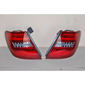PILOTOS TRASEROS MERCEDES W204 2011-2014 LED RED CLEAR