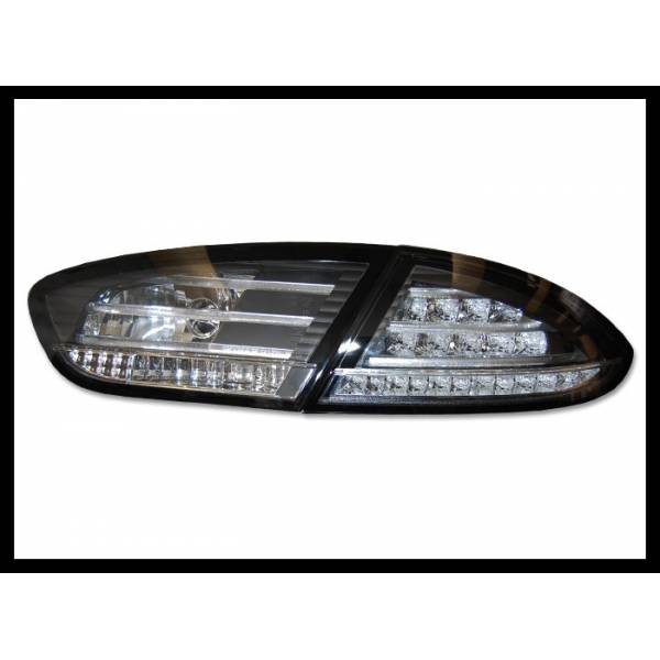 PILOTOS TRASEROS SEAT LEON '09-12 LED, BLACK