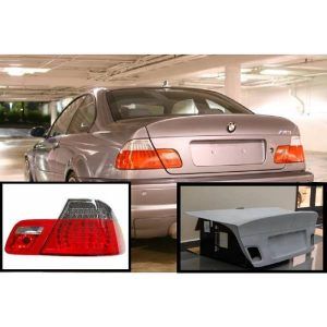 PORTÓN LOOK CSL Y PILOTOS LED BMW E46 2P 98-01