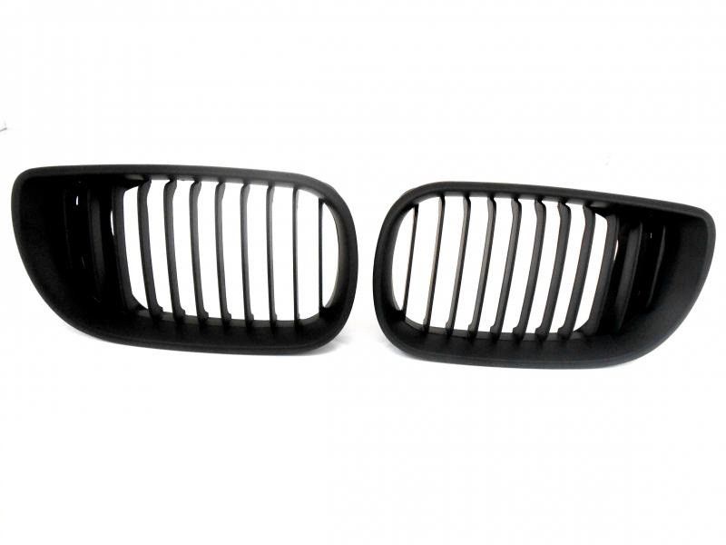 Calandra negra mate BMW E46 Facelift - Imagen 3
