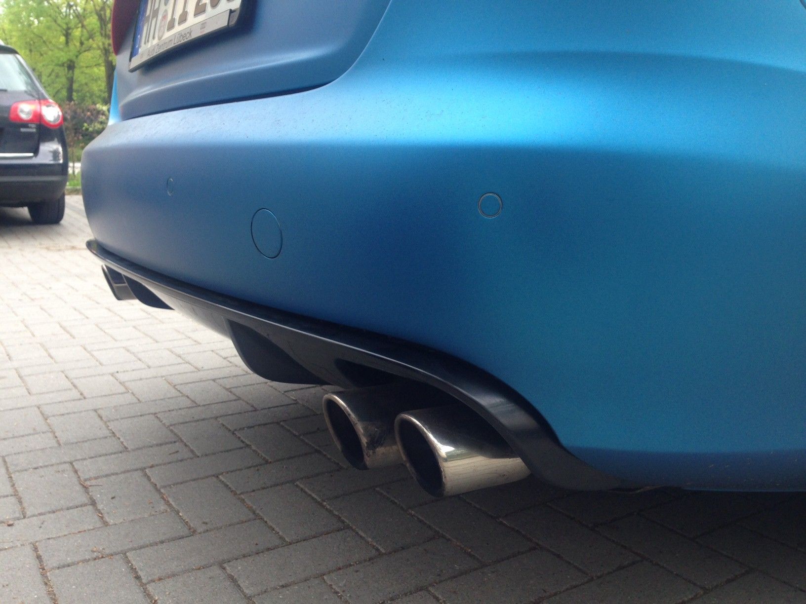 Difusor trasero Audi A4 B8 RS look - Imagen 9