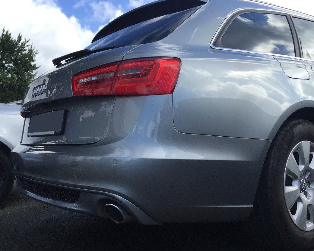 Difusor trasero Sline look Audi A6 C7 - Imagen 7