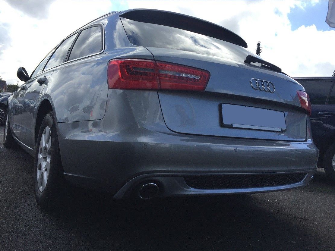 Difusor trasero Sline look Audi A6 C7 - Imagen 8