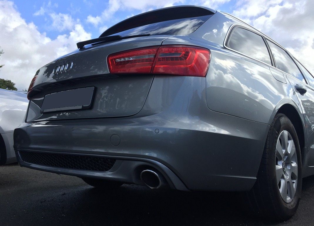 Difusor trasero Sline look Audi A6 C7 - Imagen 9