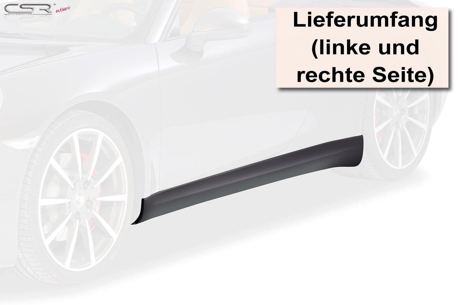 Estriberas laterales Porsche 911 991 - Imagen 2