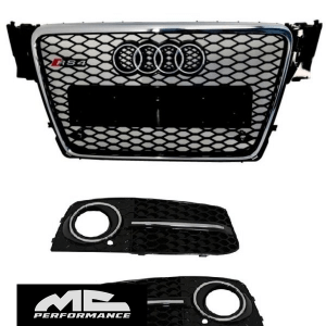 Kit calandra+antinieblas Audi A4 RS4 look