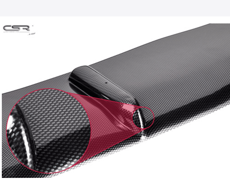 Spoiler Delantero Audi A4 B8 Look Carbono - Imagen 4