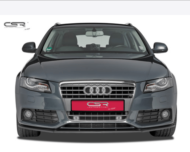 Spoiler Delantero Audi A4 B8 Look Carbono