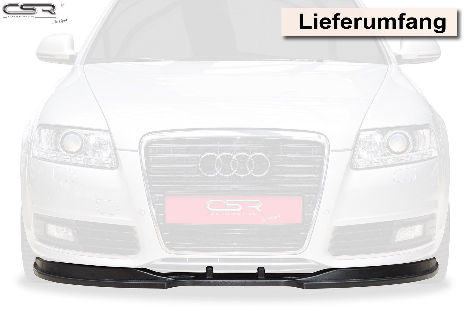 Spoiler delantero Audi A6 C6 Sline 08-11 - Imagen 3