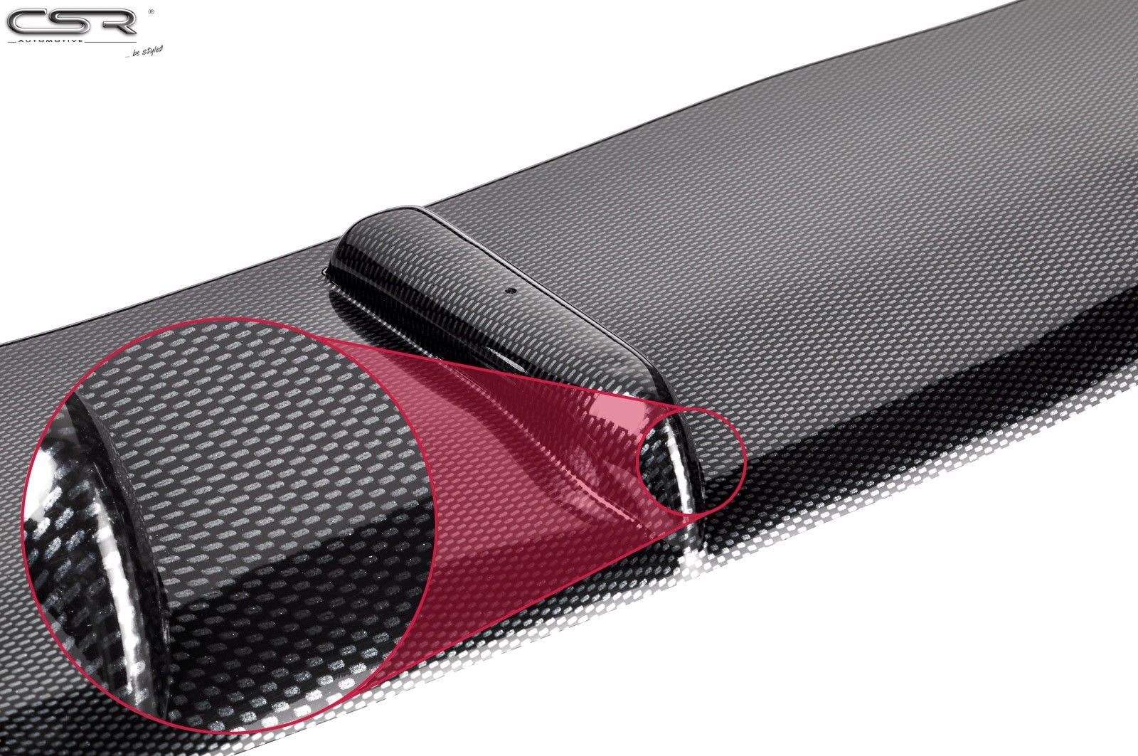 Spoiler delantero Audi TT 8J en look carbono - Imagen 4