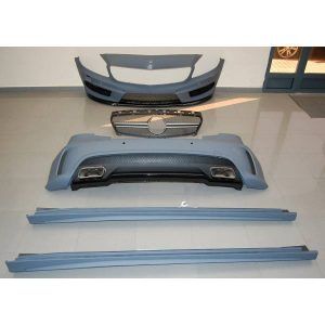 KIT CARROCERÍA MERCEDES W176 A45 2012-2015 LOOK AMG PARRILLA