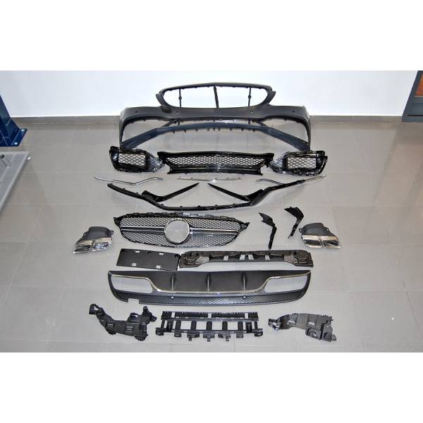 KIT DE CARROCERÍA MERCEDES W205 2014-2018 4P / SW LOOK C63