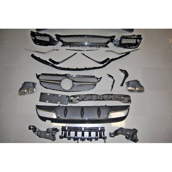 KIT DE CARROCERÍA MERCEDES W205 2014-2018 4P / SW LOOK C63 - Imagen 3
