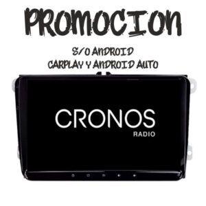 PANTALLA ANDROID VOLKSWAGEN BEETLE / CADDY / CC / EOS / GOLF 5 / GOLF 6 / JETTA / MULTIVAN 6 / PASSAT / POLO / SCIROCCO / SHARAN / TIGUAN / TOURAN / TRANSPORTER 6 / CARAVELLE 10 9" PULGADAS