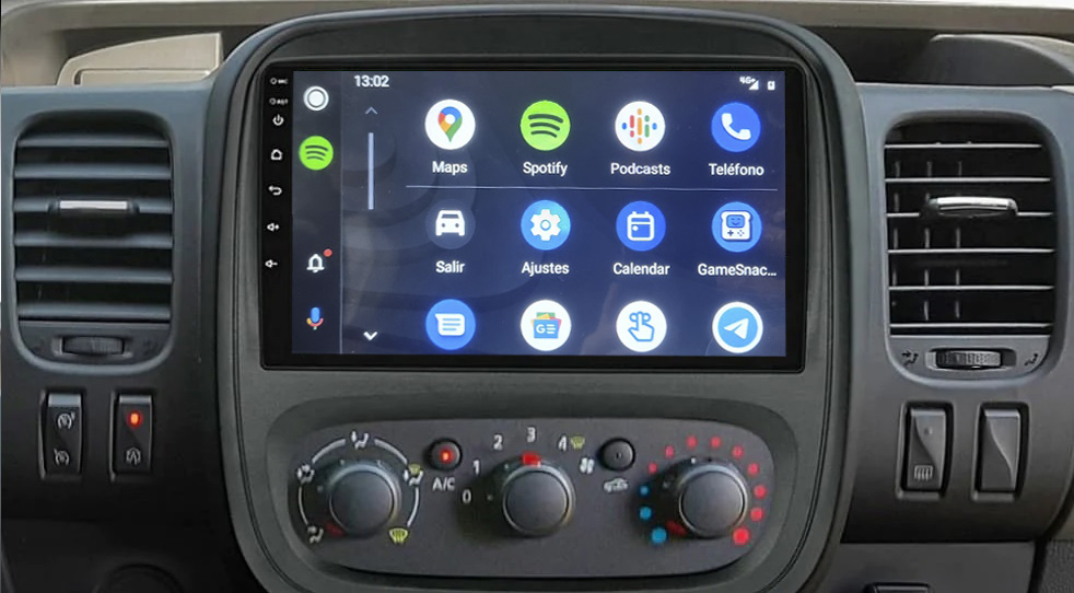 Navegador 9´´ para Renault Trafic/Opel Vivaro/Nissan NV300/Fiat Talento. Excellent ECO4 - Android, 8 Core, 4+64, CP&AA - Imagen 2