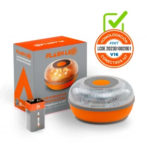LUZ DE EMERGENCIA FLASH LED GEOLOCALIZABLE