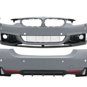KIT DE CARROCERÍA COMPLETO APTO PARA BMW SERIE 4 F32 F33 (2013-2016) M-PERFORMANCE DESIGN COUPE CABRIO SIN FARO ANTINIEBLA