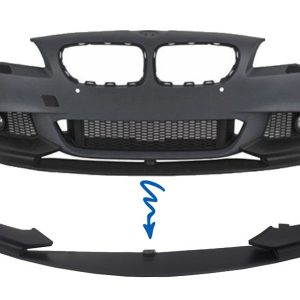 LABIO DEL ALERÓN DEL PARAGOLPES DELANTERO ADECUADO PARA BMW SERIE 5 F10 F11 SEDAN TOURING (2011-2017) M-PERFORMANCE