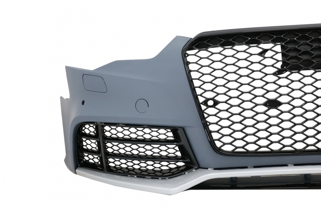 PARAGOLPES DELANTERO ADECUADO PARA AUDI A5 8T FACELIFT (2012-2016) DISEÑO RS5 CON PARRILLAS DE PANAL - Imagen 3
