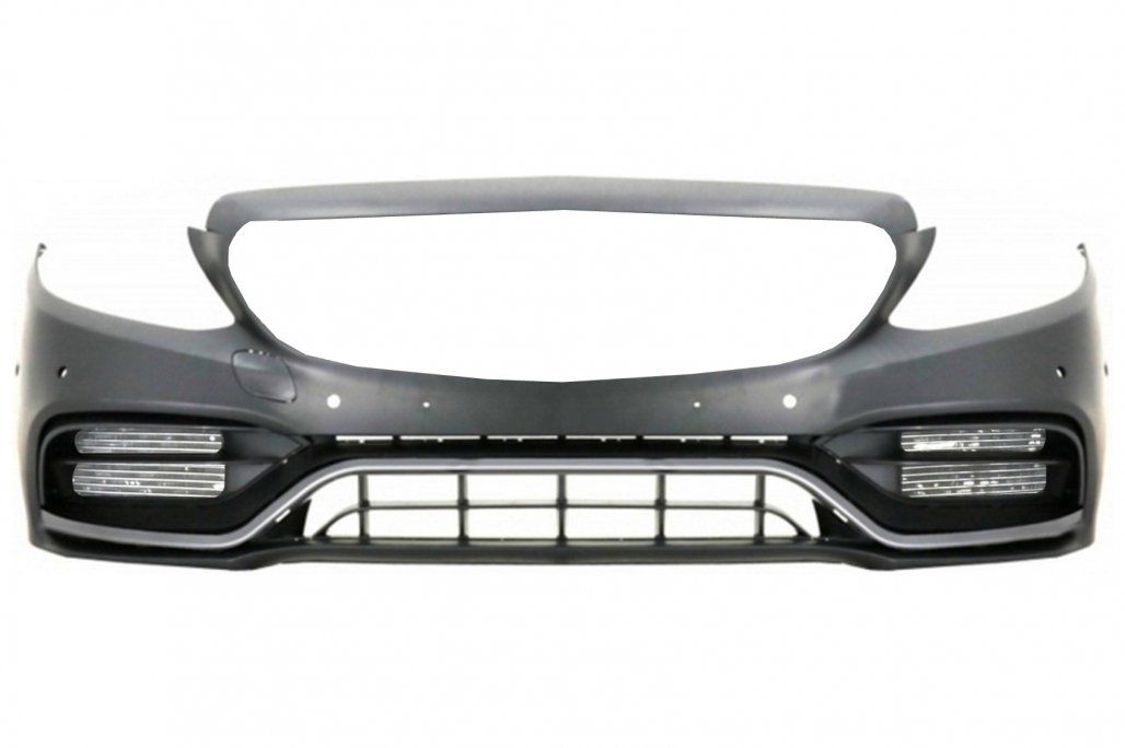 PARACHOQUES DELANTERO ADECUADO PARA MERCEDES CLASE C W205 S205 A205 C205 LIMOUSINE T-MODEL COUPE CABRIOLET (2014-2020) FACELIFT C63 DESIGN
