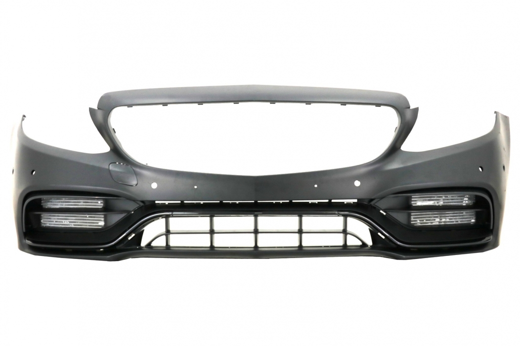 PARACHOQUES DELANTERO ADECUADO PARA MERCEDES CLASE C W205 S205 A205 C205 LIMOUSINE T-MODEL COUPE CABRIOLET (2014-2020) FACELIFT C63 DESIGN